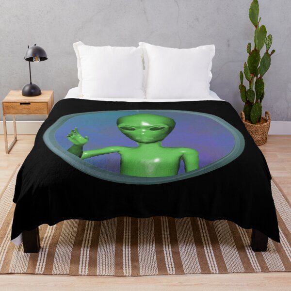 Item preview, Alien Trippy Vaporwave Shoegaze Grunge Ufo Vintage 90's Aesthetic designed and sold by blueversion.