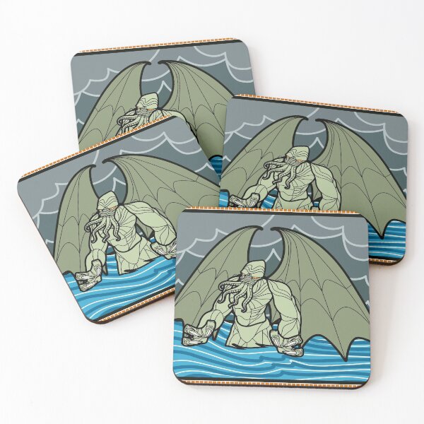 Item preview, cthulhu evil sea dark god monster designed and sold by matintheworld ( delcarmat ).