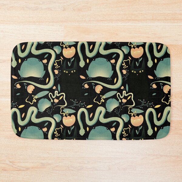 Item preview, Cat Frog Snake Pattern designed and sold by zyrapaint.