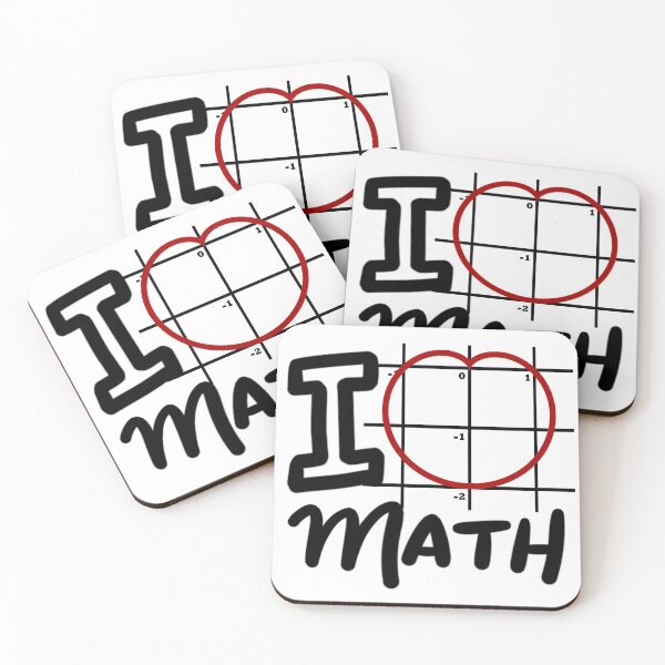Item preview, I Love Math with a Cardioid designed and sold by Amywear.