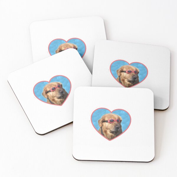 Item preview, dog with googles designed and sold by stickerlickers-.