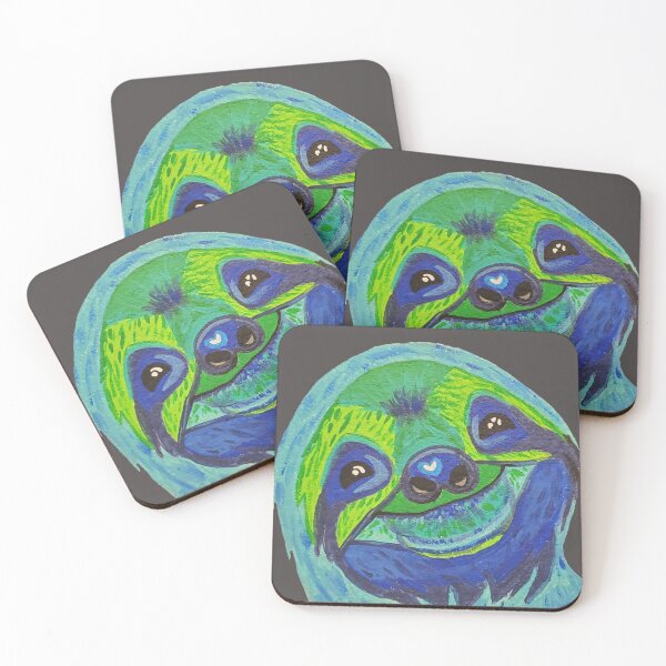 Item preview, Smiley Sloth designed and sold by DaughertyDraws.