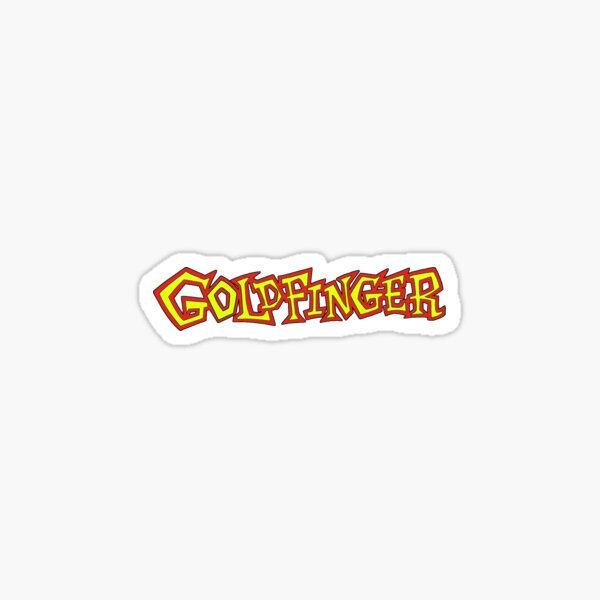 Goldfinger Sticker