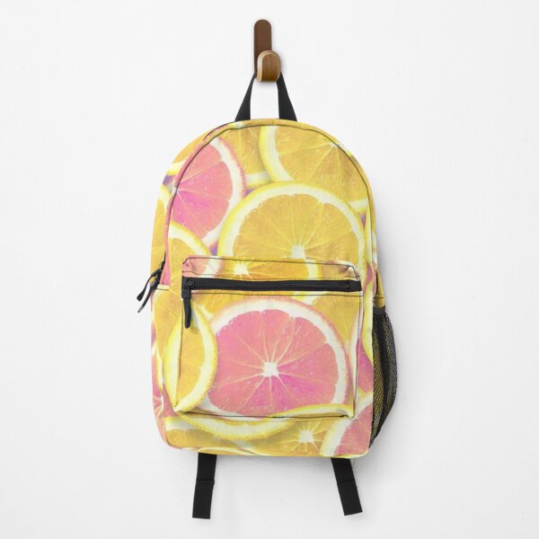 Item preview, cute lemon fruit colorful pastel pattern designed and sold by Memituss.