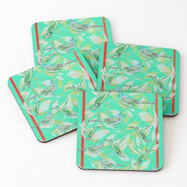 Item preview, kawaii floral mockingbird mexican patterns ecopop designed and sold by jorgelebeau.