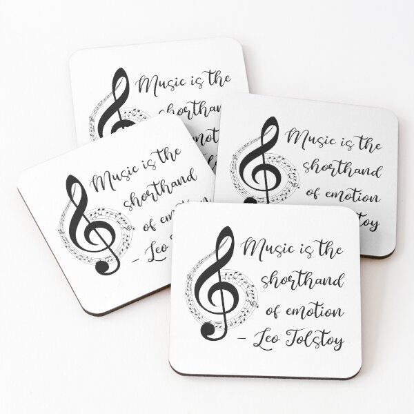Item preview, Music: The Shorthand of Emotion designed and sold by StillInBeta.