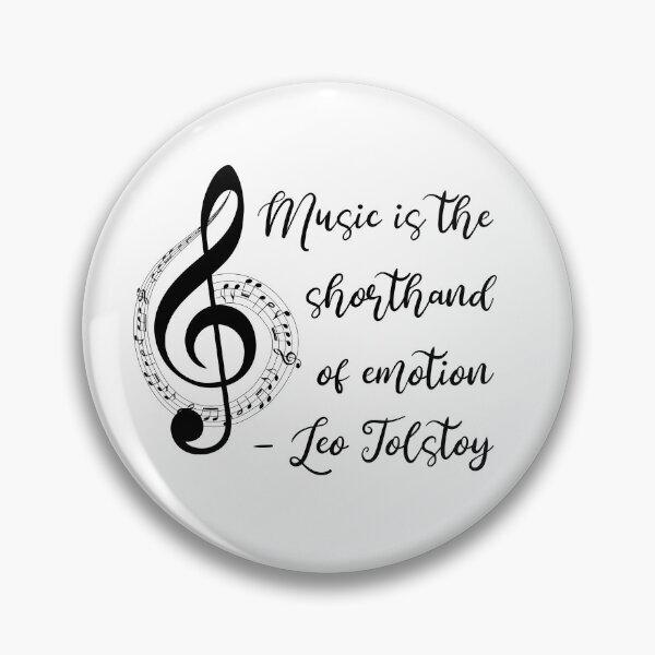 Item preview, Music: The Shorthand of Emotion designed and sold by StillInBeta.