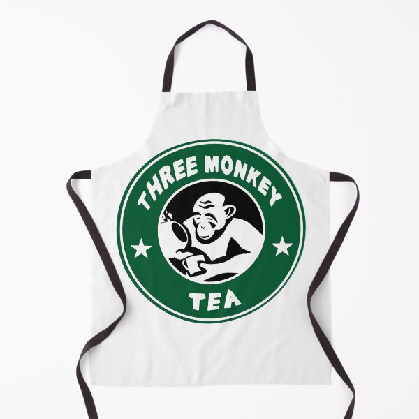 Item preview, Three monkey tea designed and sold by lazyphilosopher.