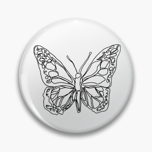 Item preview, Butterfly One-Line Drawing designed and sold by natstarks.