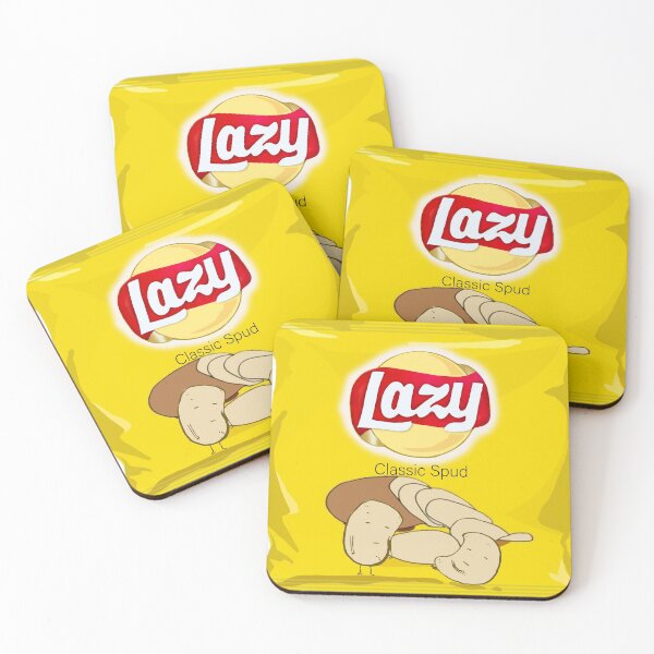Item preview, lazy spud potato chip packet designed and sold by Loky Not Thors Brother.