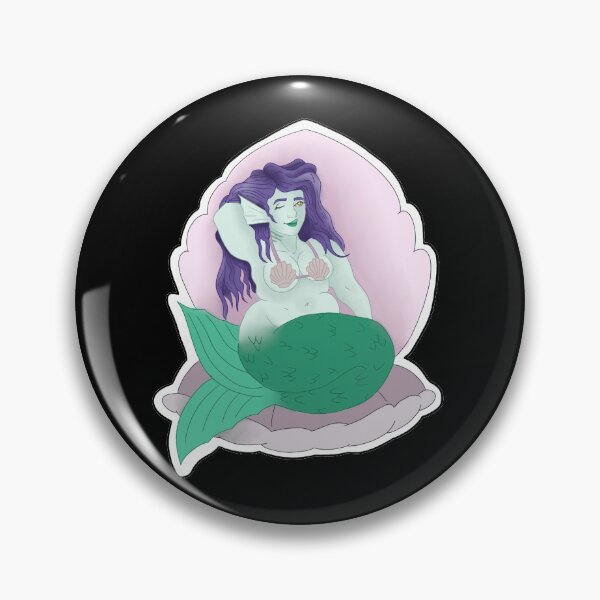 Item preview, Beautiful Plus sized mermaid designed and sold by RuthlesRuth.