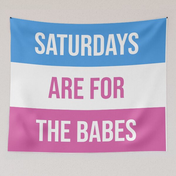 Item preview, Saturdays are for the Babes Parody designed and sold by rachelbuechel.