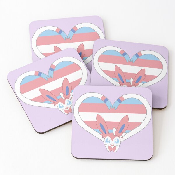Item preview, Trans poke heart designed and sold by RocketKatt.