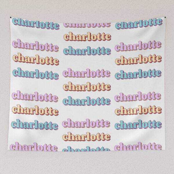 Item preview, Charlotte Word Art designed and sold by Arexus.