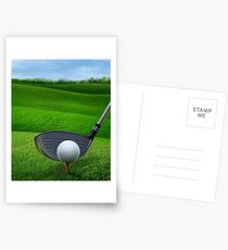 Golf Golfing Postcards