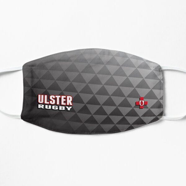 Ulster rugby face mask alternative. original pattern design available on other products Flat Mask