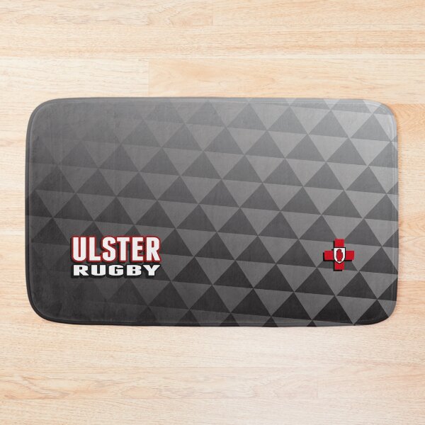 Ulster rugby face mask alternative. original pattern design available on other products Bath Mat