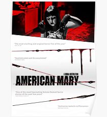 American Mary Audition Style Poster Poster