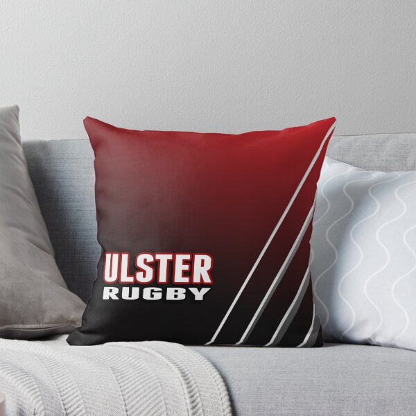Copy of Ulster rugby face mask. original pattern design available on other products Throw Pillow