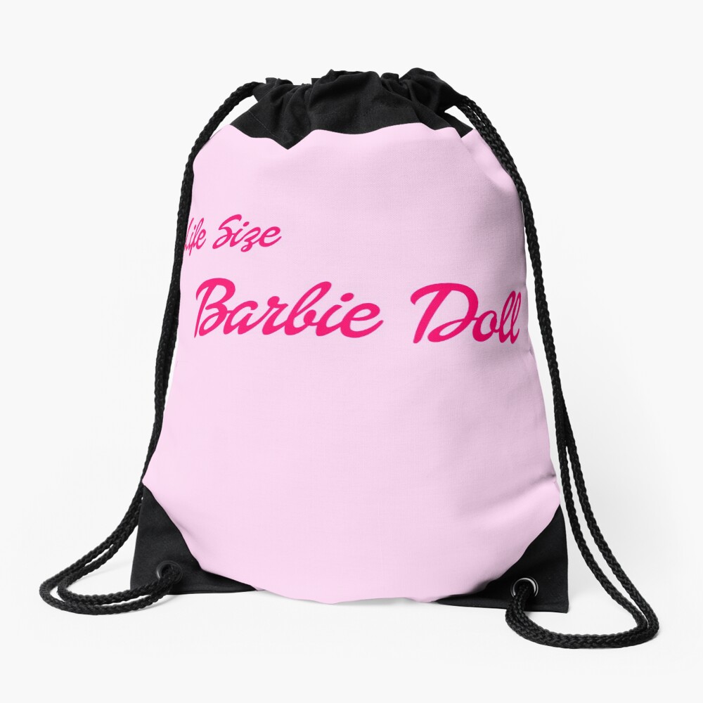 Barbie drawstring bag hot sale