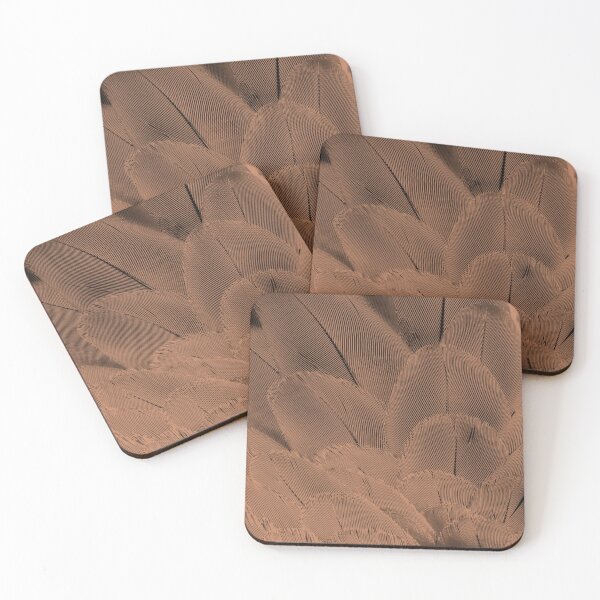 Item preview, Sepia feathers texture designed and sold by OddPapayaStudio.