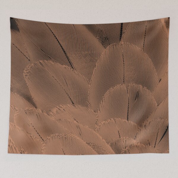 Item preview, Sepia feathers texture designed and sold by OddPapayaStudio.
