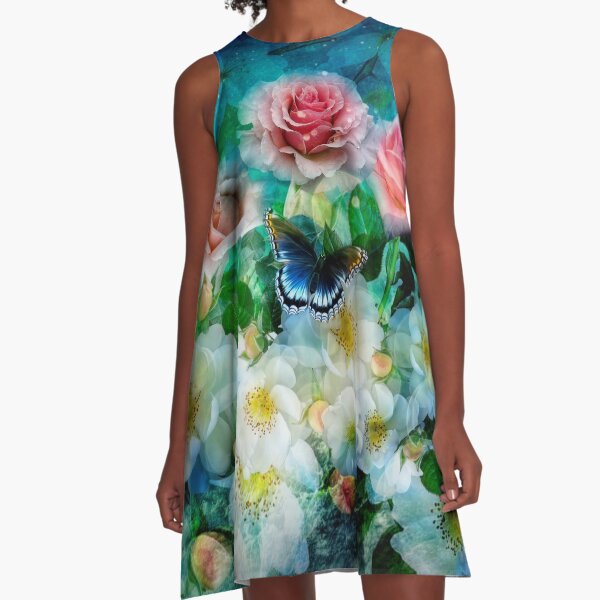 Item preview, Garden paradise designed and sold by Red Witch Art.