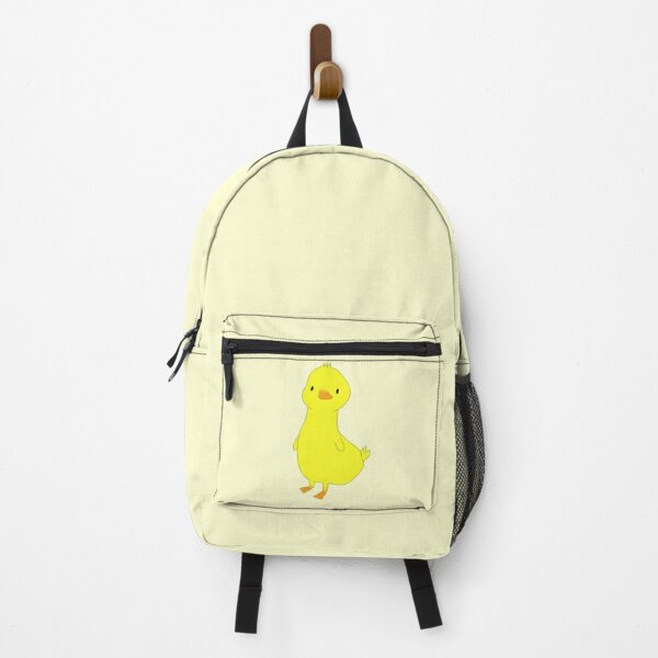 Little yellow duck backpack