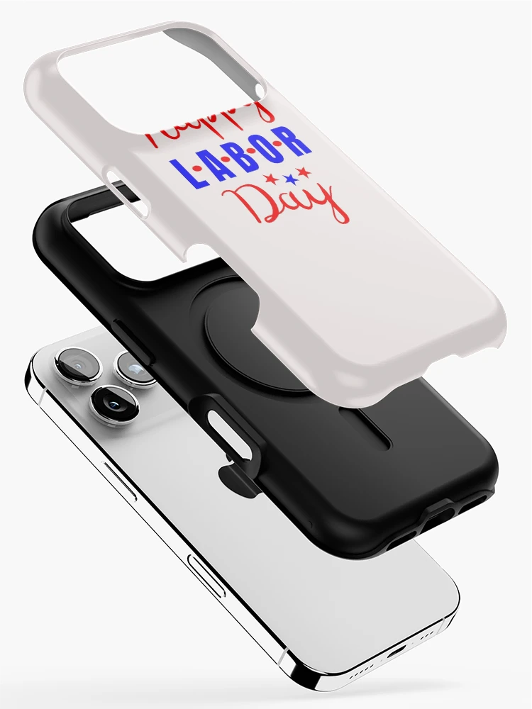 Thumbnail 2 of 4, iPhone Case, Happy Labor Day designed and sold by SharpThreadZ.