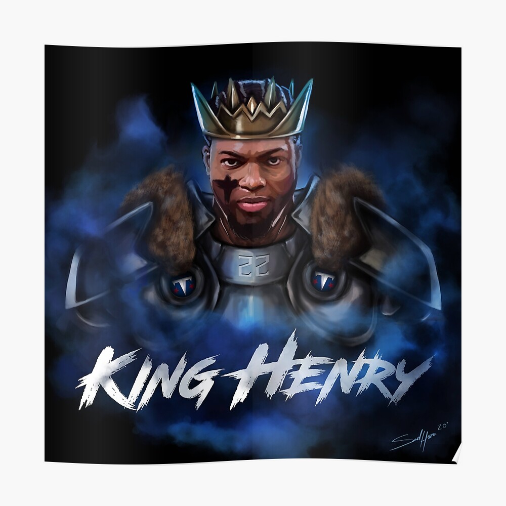 Derrick Henry - King Henry Poster for Sale by GEAR--X