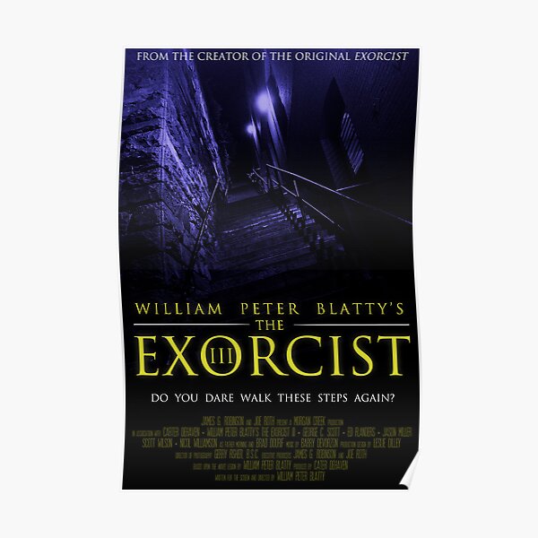 The Exorcist III (Poster 2 Blue) Poster