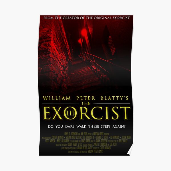 The Exorcist III (Poster 2 Red) Poster