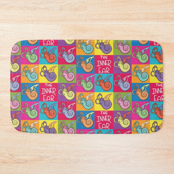 Item preview, Inner Ear Anatomy Colorful Illustration  designed and sold by StacyAnnDesigns.