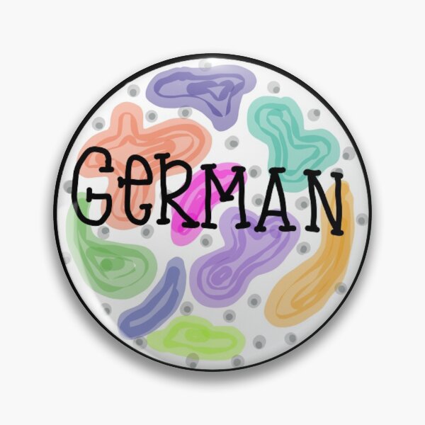 Item preview, German (Watercolor) designed and sold by Teaching-Dos.