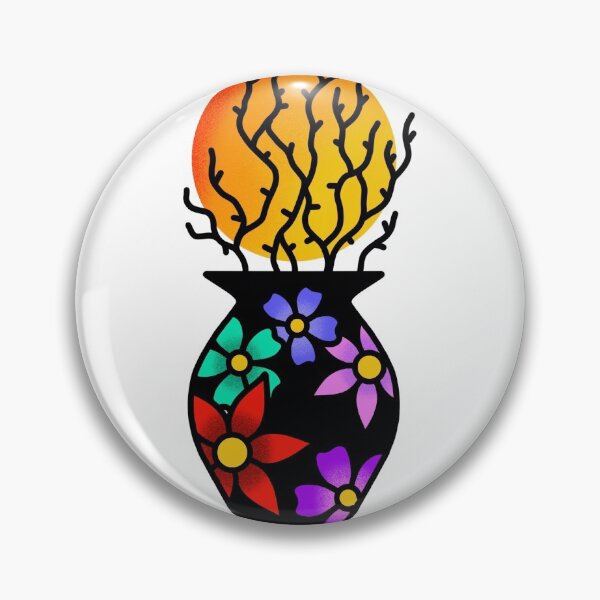 Item preview, Reverse flower Vase designed and sold by tattooedcorpse.