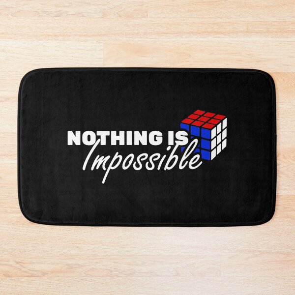 Item preview, Solved Cube Nothing Impossible designed and sold by OzoneStyle.