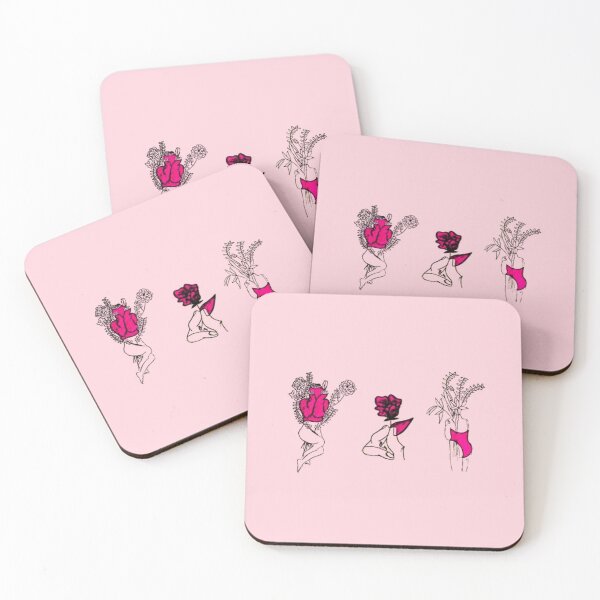Item preview, Flower Parts (pink) designed and sold by Annaika Khoday.