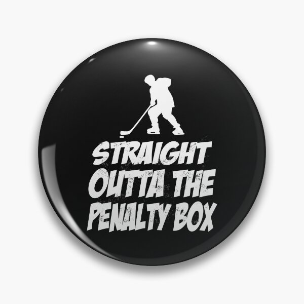 Item preview, STRAIGHT OUTTA THE PENALTY BOX T-SHIRT designed and sold by bigerdan.