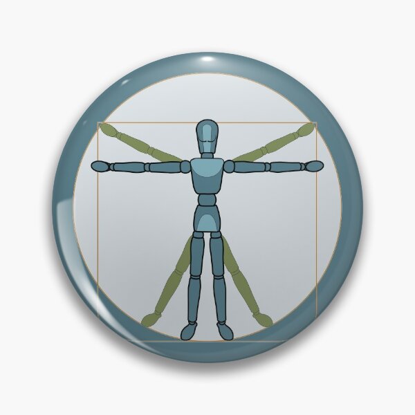 Item preview, Vitruvian Man(nequin) designed and sold by glategan.