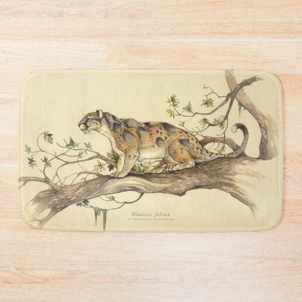 Item preview, NATURAL HISTORY - Dinictis felina designed and sold by thoughtsupnorth.