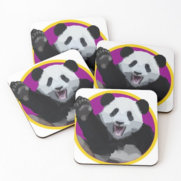 Item preview, Waving lovely panda designed and sold by 11CJayson.