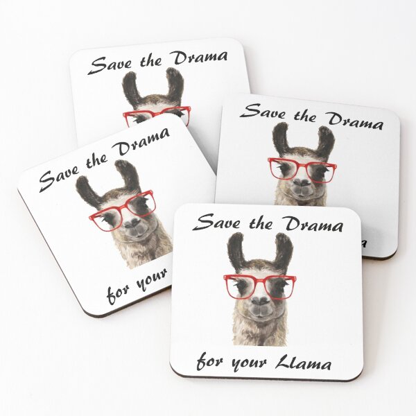 Item preview, Save the Drama for your Llama designed and sold by thepizzaboy.