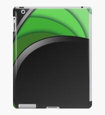 Green Twirl iPad Case/Skin