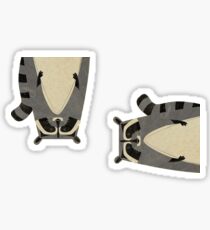 Racoon On The Loose Sticker