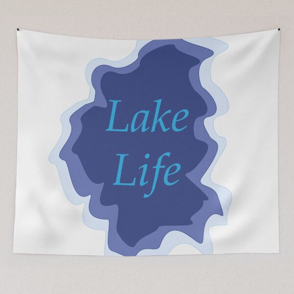Item preview, Ombre Lake Life designed and sold by ArtsyRabbit.