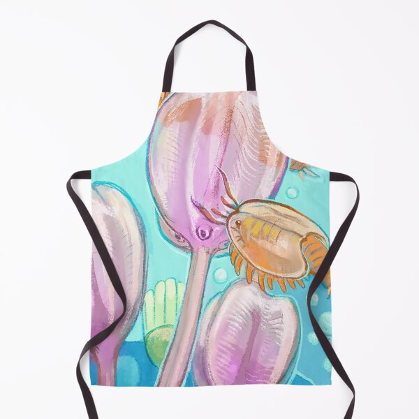 Item preview, Burgess Shale Scene in Blue, Pink, and Orange designed and sold by thoughtsupnorth.
