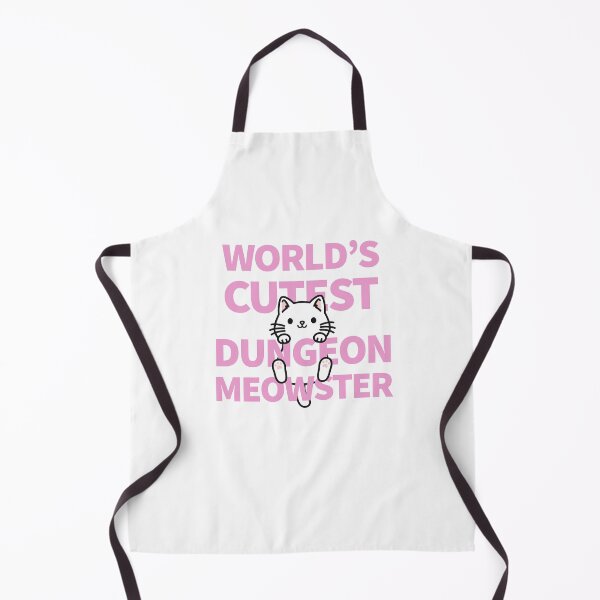 Item preview, World's Cutest Dungeon Meowster designed and sold by Cute N' Nerdy Shop.
