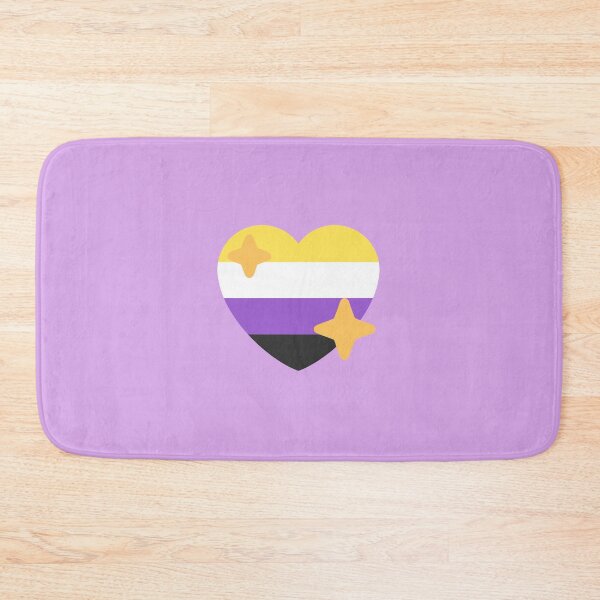 Item preview, Nonbinary Sparkle Heart designed and sold by Aroaes.