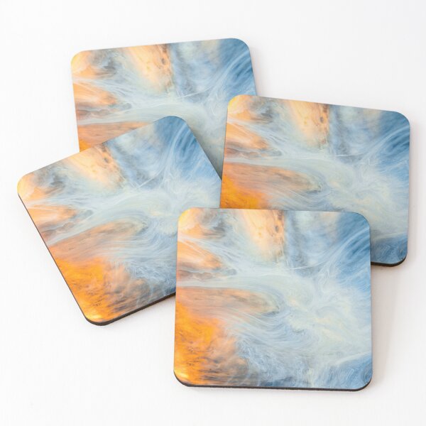 Item preview, Abstract, Nebula, Energy Flow, Painting, Abstract Orange and White designed and sold by Logic72.