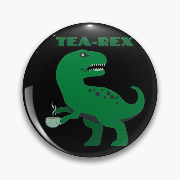 Item preview, Tea-Rex - Dinosaur Food Pun for Dino Lovers designed and sold by CuteFoodPrints.